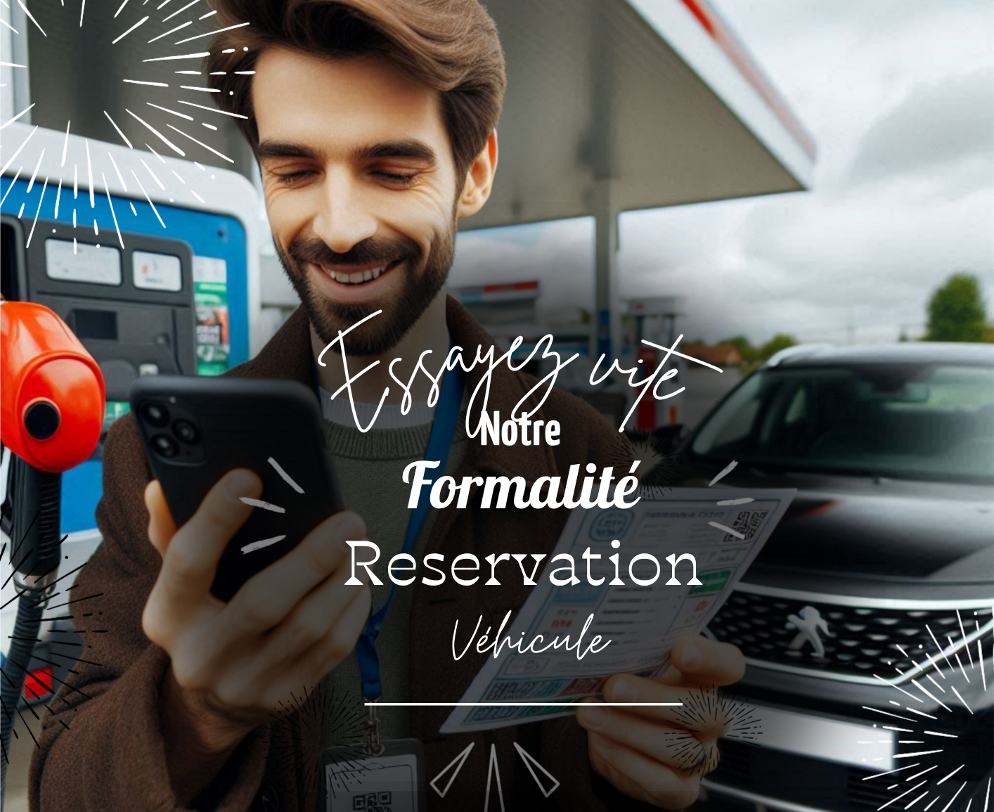 Les Services " RESERVATION AUTO-PARTARGE "
