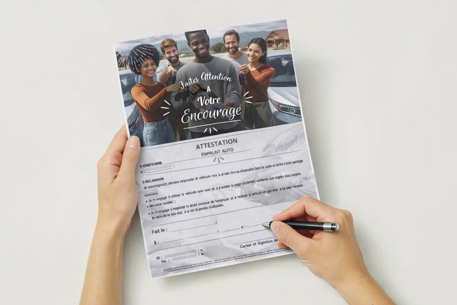 Les Documents "EMPRUNTEUR AUTO-PARTARGE "