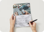 L'attestation " RESERVATION AUTO-PARTARGE " (Recto)