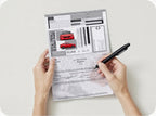 L'attestation " RESERVATION AUTO-PARTARGE " (Verso)